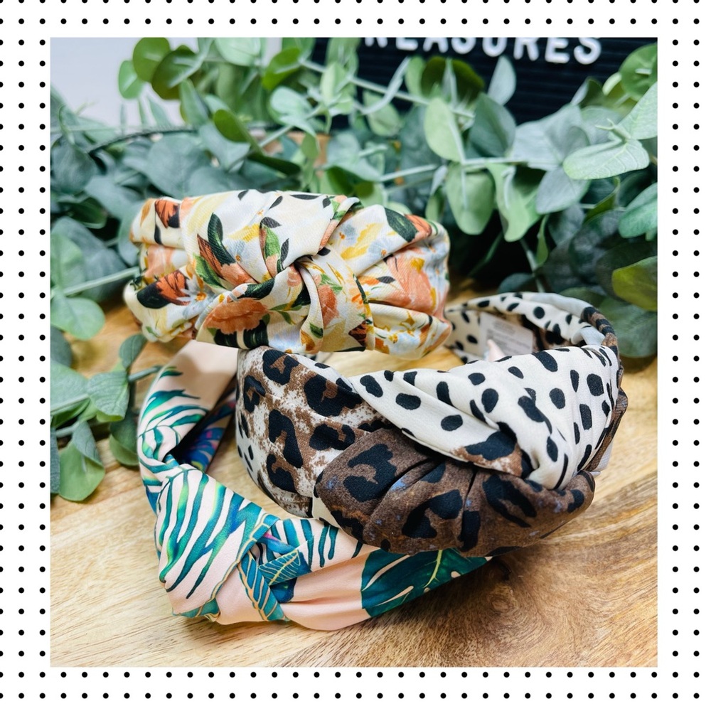 Anthropologie - Knotted Headband (lot of 3)